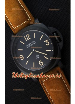 Panerai Luminor Marina Carbotech Saudi Edición Limitada Reloj Réplica Suizo