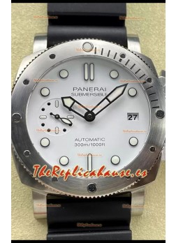 Panerai Submersible Bianco PAM2223 1:1 42MM Reloj Réplica a Espejo 1:1