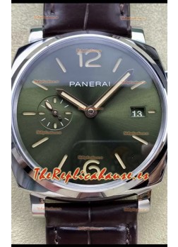 Panerai Luminor Due Edición PAM1329  Reloj Réplica Suizo a Espejo 1:1 Dial Verde