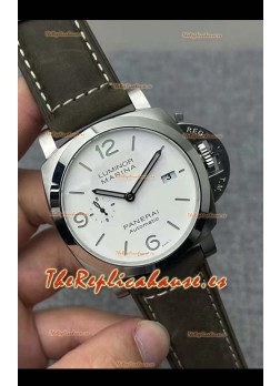 Panerai Luminor Marina PAM1314 Reloj Réplica Suizo a Espejo 1:1 Dial Blanco