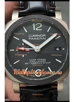 Panerai Luminor PAM01096 Edición Luna Rossa Challenger Reloj Réplica Suizo Espejo 1:1