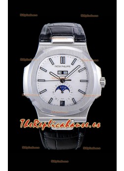 Patek Philippe Nautilus 5726A Dial Blanco Reloj Répliza 1:1 Versión 2022 Actualizada