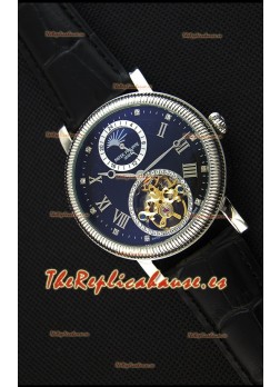 Patek Philippe Japanese MoonPhase Tourbillon Reloj Réplica Dial Negro