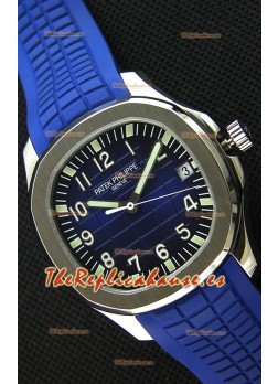 Patek Philippe Aquanaut 5168G-001 Reloj Réplica Suizo Dial en Azul - Versión Actualizada a Espejo 1:1