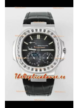 Patek Philippe Nautilus 5712/1A 1:1 Quality Reloj Réplica Suiza en Dial Azul