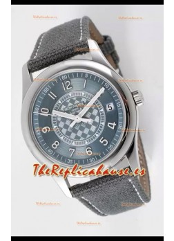 Patek Philippe Calatrava 6007 Dial Gris Caja Acero 904L Reloj Réplica Espejo 1:1