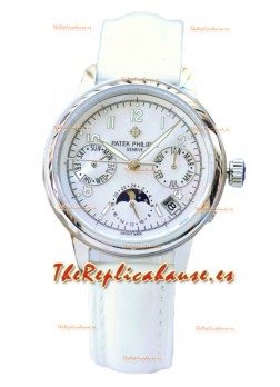 Patek Philippe Grand Complications Ladies First Perpetual Calendaer Caja Acero Reloj Réplica Suiza 