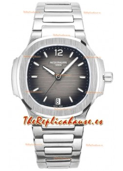 Patek Philippe Nautilus 7118 35MM 1:1 Dial Gris Acero Inoxidable Reloj Superclone 1:1