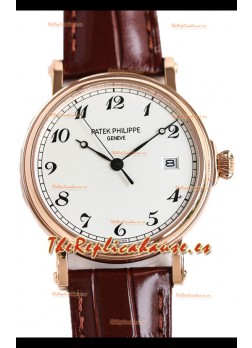 Patek Philippe Calatrava 5153J Oro Rosado Reloj Réplica Suiza Espejo 1:1