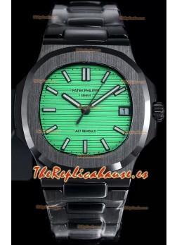Patek Philippe Nautilus 5711 AET Remould Edición Cerámica Negra Dial Verde Reloj Réplica Suiza