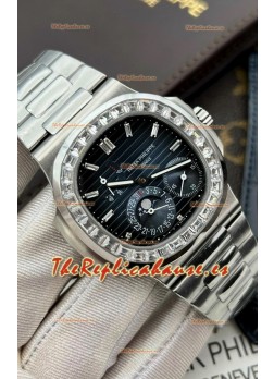 Patek Philippe Nautilus 5712G 1:1 Quality Reloj Réplica Suiza en Dial Azul