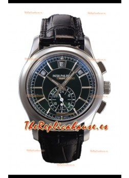 Patek Philippe 5205 Complications Moonphase Dial Verde Reloj Réplica Suiza Espejo 1:1