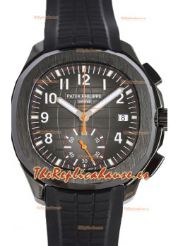 Patek Philippe Aquanaut 5968 Chronograph Caja Cerámica Reloj en Movimiento Suizo Automático