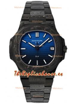 Patek Philippe Nautilus 5711 Edición DiW Cerámica/Carbono Reloj Réplica Suiza Espejo 1:1