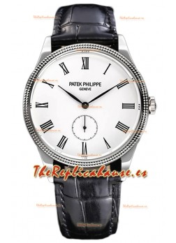 Patek Philippe Calatrava 5119G Caja Acero Inoxidable Reloj Réplica Espejo 1:1 