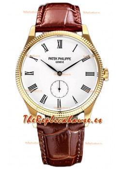 Patek Philippe Calatrava 5119G Caja Oro Amarillo Reloj Réplica Espejo 1:1  