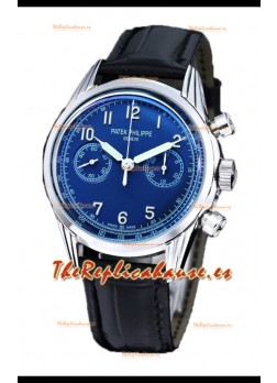 Patek Philippe Complications 5162G Dial Azul Acero Inoxidable Reloj Réplica Suiza 