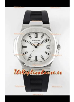 Patek Philippe Nautilus 5711/1R-001 Reloj Réplica Suizo a Espejo 1:1 Dial Blanco Acero 904L