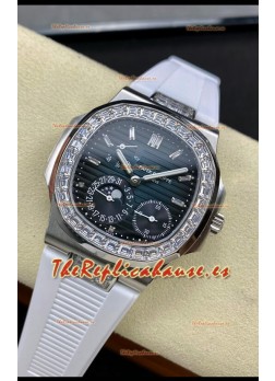 Patek Philippe Nautilus 5712G Reloj Réplica Suizo Calidad 1:1 en Dial Negro