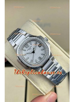 Patek Philippe Nautilus Super Clone 7010 32MM Réplica Espejo 1:1 Dial Acero 