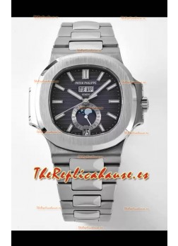 Patek Philippe Nautilus 5726A Dial Negro Versión 2023 Actualizada Réplica 1:1