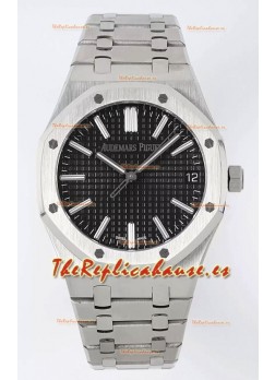 Audemars Piguet Royal Oak 15510 50 Aniversario 41MM Dial Negro Acero 904L Réplica a Espejo 1:1