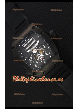 Richard Mille RM069 Tourbillon Erotic Reloj Réplica con Caja revestida en PVD