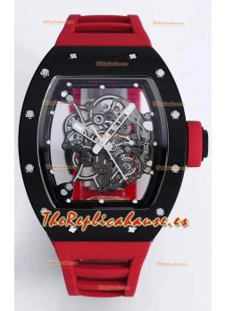Richard Mille RM055 Caja Cerámica Con Tourbillon Genuino Reloj Super Clone
