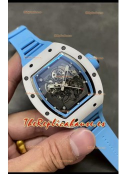 Richard Mille RM055 Caja Cerámica Con Tourbillon Genuino Reloj Super Clone