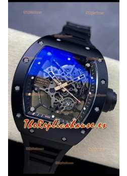 Richard Mille RM035 AMERICAS DLC Negro y Caja Oro Rosado 1:1 Reloj Réplica Suiza 