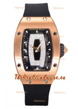 Richard Mille RM007 Reloj Réplica Suiza Automático Superclone Oro Rosado 18K