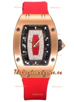 Richard Mille RM007 Oro Rosado 18K Reloj Suizo Automático Superclone