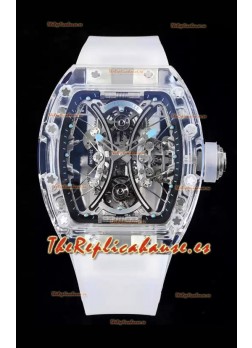 Richard Mille RM53-01 Pablo Mac Donough Caja de Zafiro con Movimiento Tourbillon Original