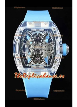 Richard Mille RM53-01 Pablo Mac Donough Caja de Zafiro con Movimiento Tourbillon Original