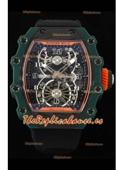Richard Mille RM21-02 Edición Tourbillon Aerodyne Reloj Réplica Espejo 1:1