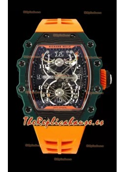 Richard Mille RM21-02 Edición Tourbillon Aerodyne Reloj Réplica Espejo 1:1