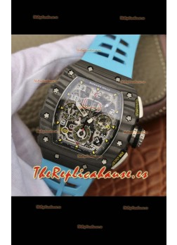 Richard Mille RM11-03 Caja de Carbono Forjado Reloj Réplica Suizo Calidad Espejo 1:1