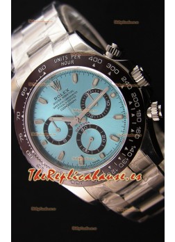 Rolex Cosmograph Daytona 116506 Dial ICE BLUE Movimiento Original Cal.4130 Último Reloj de Acero 904L