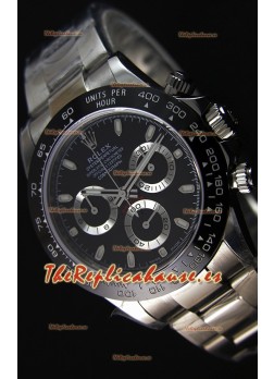 Rolex Cosmograph Daytona 116500LN Movimiento Original Cal.4130 Dial Negro - Último Reloj de Acero 904L