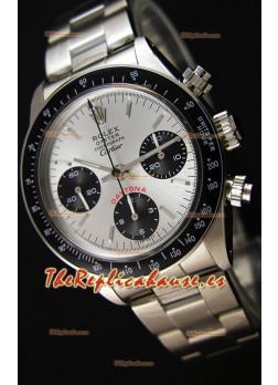 Rolex Daytona Vintage 6263 para Edición Réplica Suiza CARTIER - Reloj de Acero 904L