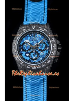 Rolex Daytona CHRONUSART Caja de Carbón forjado, Réplica a Espejo 1:1, Dial Multicolor