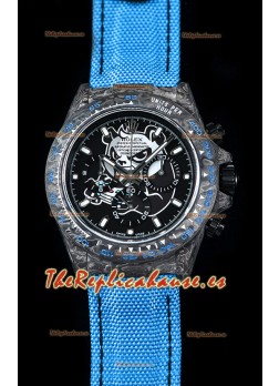 Rolex Daytona CHRONUSART Caja de Carbón forjado, Réplica a Espejo 1:1, Dial Multicolor