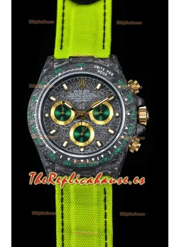 Rolex Daytona CHRONUSART Caja de Carbón forjado, Réplica a Espejo 1:1, Dial Multicolor