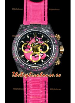 Rolex Daytona CHRONUSART Caja de Carbón forjado, Réplica a Espejo 1:1, Dial Multicolor