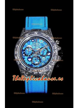 Rolex Daytona CHRONUSART Caja de Carbón forjado, Réplica a Espejo 1:1, Dial Multicolor