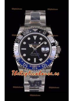Rolex GMT Masters II 126710BLNR Batman Movimiento Cal.3186 Réplica Suizo - Reloj de Acero 904L Ultimate