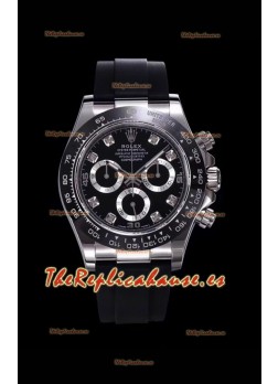 Rolex Daytona 116509 Reloj de Acero 904L a espejo 1:1 - Oro Blanco Movimiento Original Cal.4130
