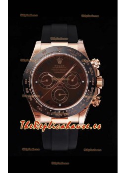 Rolex Daytona 116515LN Movimiento Original Cal.4130 - Reloj de Acero 904L a Espejo 1:1 Everose Cerachrom