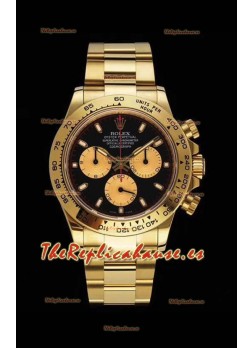 Rolex Daytona 116508 Movimiento Original Cal.4130 - Reloj de Acero 904L a espejo 1:1 Oro Amarillo