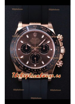 Rolex Daytona 116515LN-0041 Movimiento Original Cal.4130 Oro Everose - Reloj de Acero 904L a Espejo 1:1